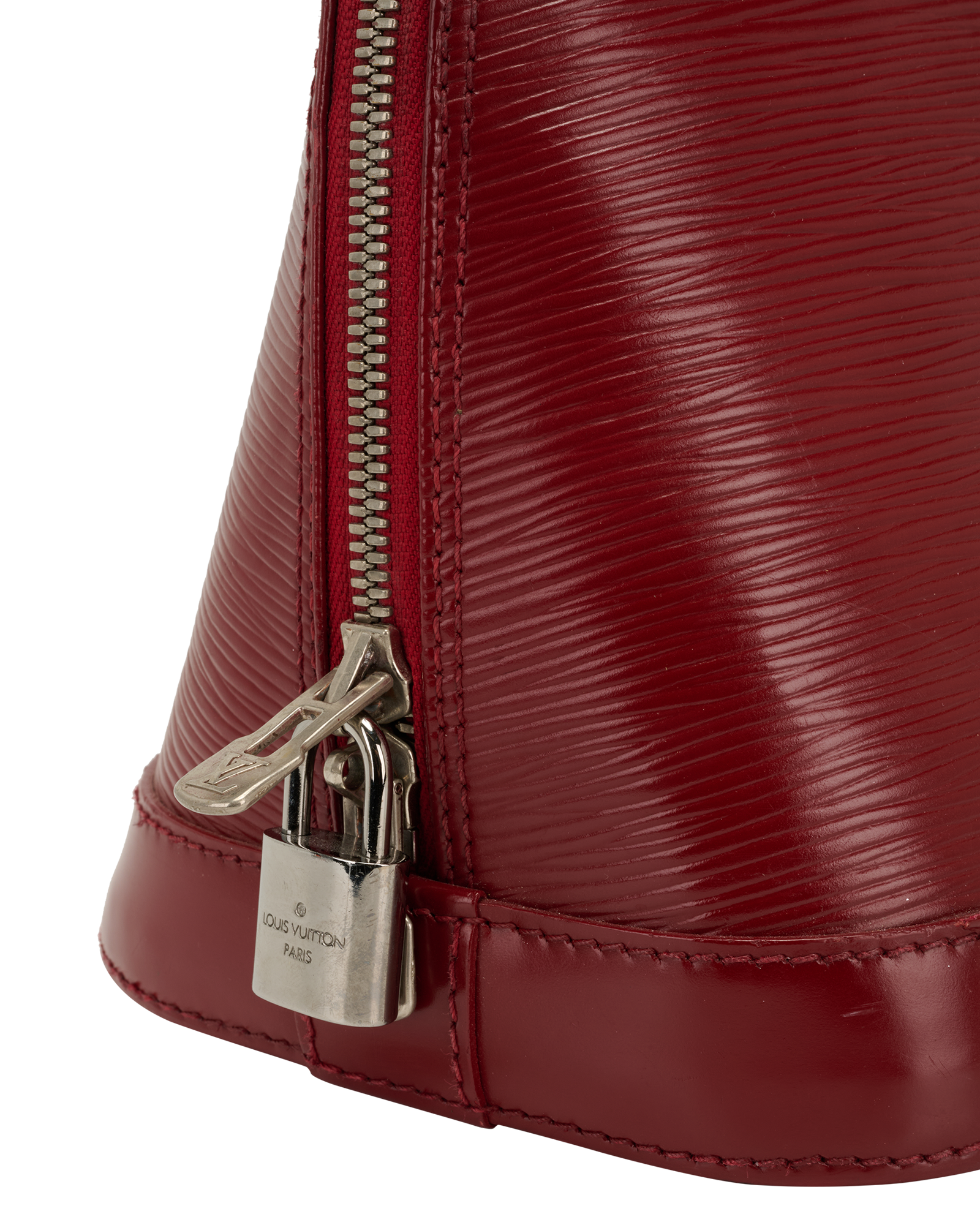 Alma PM, &pound;720, Handbags, Red, Leather, Other view